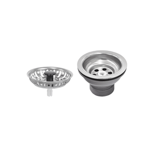 Válvula  Econômica Para Pias Cubas E Tanques 3 1/2 Sem Escape Em Aço Inox E Polipropileno - Tramontina