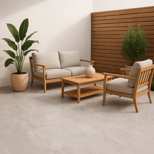Porcelanato Gales Sgr Natural Esmaltado Retificado 87,7x87,7 - Portinari